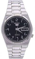 Zegarek Seiko Seiko 5 SNK063J5 Zegarek męski 34 mm automatyczny. Zegarki męskie Seiko, bez wzorów. Za 883.99 zł.