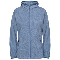 Bluza damska z kapturem Trespass Jennings B. Niebieskie bluzy damskie Trespass, s, bez wzorów, z poliesteru, bez ramiączek, z kapturem. Za 100.70 zł.
