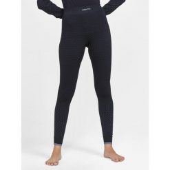 Legginsy damskie Craft Adv Warm Intensity. Czarne legginsy damskie Craft, bez wzorów, z dzianiny. Za 456.99 zł.