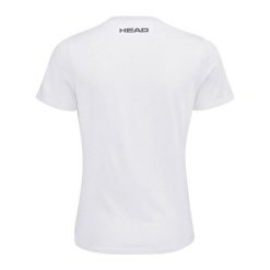 T-shirt damski Club Lara. Białe t-shirty damskie Head, m, bez wzorów, z bawełny, sportowe, bez kołnierzyka, bez ramiączek. W wyprzedaży za 101.50 zł.