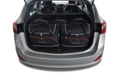 Torby Do Bagażnika Hyundai I30 Wagon 2012-2017 5Szt Kjust. Czarne torby podróżne damskie KJUST, bez wzorów, z kauczuku. Za 1,520.00 zł.