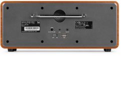 Radio stereo Genua Genua DAB+ w kolorze ciemnoszarym one size. Szare radia Audizio. Za 299.00 zł.