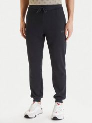 Guess Spodnie dresowe Z6GB02 K2844 Czarny Regular Fit. Czarne spodnie sportowe męskie Guess, m, z aplikacjami, z dresówki. Za 344.99 zł.