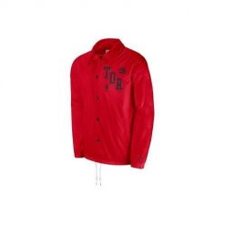 Kurtka uniwersalna męska Nike Nba Toronto Raptors Coach's. Czerwone kurtki męskie Nike, m, bez wzorów, z syntetyku, klasyczne, bez kaptura. Za 329.00 zł.
