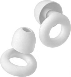 Zatyczki do uszu do spania 26dB wielokrotnego użytku. Czarne piżamy męskie TRAVELHAWK, l, bez wzorów, z materiału, bez kołnierzyka, bez ramiączek. Za 53.78 zł.