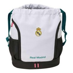 Sportowy plecak Real Madrid 2026-27. Czarne plecaki męskie REAL MADRID, bez wzorów, z materiału, sportowe. Za 159.00 zł.