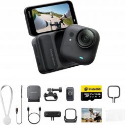 Insta360 GO Ultra Premium Kamera sportowa zestaw rowerowy czarna 4K 128GB. Kamery sportowe INSTA360. Za 2,799.00 zł.