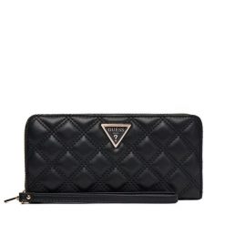 Portfel Guess. Czarne portfele damskie Guess. Za 199.99 zł.