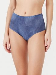 Chantelle Figi klasyczne z wysokim stanem Soft Stretch C11D70 Niebieski. Niebieskie majtki damskie Chantelle, z syntetyku. Za 79.99 zł.