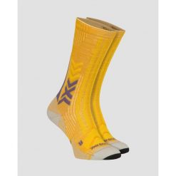 Skarpety X-Socks Trekking Perform Merino Crew. Żółte skarpetki damskie X-Socks, bez wzorów. Za 169.99 zł.