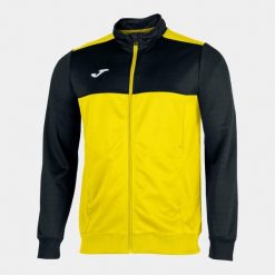 Bluza do piłki nożnej męska Joma Winner. Żółte bluzy męskie Joma, m, bez wzorów, sportowe, bez ramiączek, bez kaptura. W wyprzedaży za 129.40 zł.