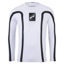 Dżersej z długim rękawem Kenny Elite. Białe bluzy męskie KENNY, bez wzorów, z dżerseju, sportowe, bez ramiączek, bez kaptura. Za 231.50 zł.