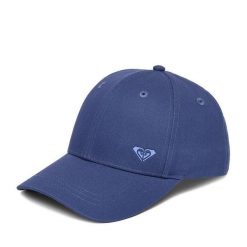 Czapka z daszkiem Roxy. Niebieskie czapki damskie Roxy, bez wzorów. Za 59.99 zł.