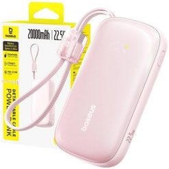 Powerbank 20000mAh 22.5W Baseus szybkie ładowanie USB-C USB-A kabel 2w1. Czerwone powerbanki Baseus. Za 139.00 zł.