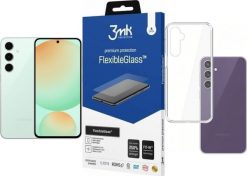 Smartfon Samsung Galaxy S24 FE 5G 8/256GB Zielony (SM-S721BLGGEUE) + FlexibleGlass + Etui Clear Case. Zielone smartfony SAMSUNG. Za 2,302.00 zł.