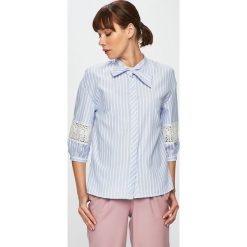 Silvian Heach - Koszula. Niebieskie koszule damskie Silvian Heach, s, bez wzorów, z bawełny, casualowe, bez kołnierzyka, bez ramiączek. W wyprzedaży za 239.90 zł.