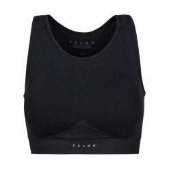 Biustonosz dla kobiet Falke. Czarne bielizna sportowa damska Falke, m, bez wzorów. Za 395.00 zł.