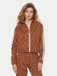 Replay Bluza W3403.000.74934 Brązowy Regular Fit. Brązowe bluzy damskie Replay, l, bez wzorów, z syntetyku, bez ramiączek, bez kaptura. Za 419.99 zł.