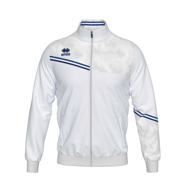 Errea Kurtka Ad Dorośli. Niebieskie kurtki męskie ERREA, m, bez wzorów, z materiału, bez kaptura, na fitness i siłownię. Za 232.99 zł.