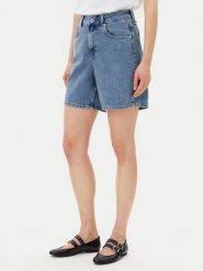 Karl Lagerfeld Jeans Szorty jeansowe A2W10041 Niebieski Relaxed Fit. Niebieskie szorty damskie Karl Lagerfeld Jeans, bez wzorów, z bawełny. Za 219.99 zł.
