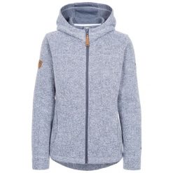 Bluza damska z kapturem Trespass Reserve. Niebieskie bluzy damskie Trespass, s, bez wzorów, z jersey, eleganckie, bez ramiączek, z kapturem. Za 175.95 zł.