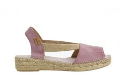 Sandały Toni Pons Ella Lavanda 204010, Różowy, Skóra naturalna - 39. Czerwone sandały damskie TONI PONS, bez wzorów, z bawełny, bez obcasa, bez zapięcia. W wyprzedaży za 242.10 zł.