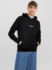 Jack&Jones Bluza Vesterbro 12241687 Czarny Relaxed Fit. Czarne bluzy męskie Jack&Jones, m, bez wzorów, z bawełny, bez ramiączek, bez kaptura. W wyprzedaży za 89.99 zł.