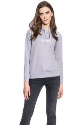 BLUZA DAMSKA LEE HOODIE LAVENDER DUSK L53WTXOA 112112590. Niebieskie bluzy damskie Lee, l, bez wzorów, bez ramiączek, z kapturem. Za 149.99 zł.