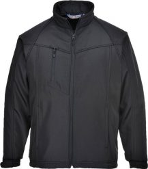 Kurtka męska Portwest TK40 - Męska kurtka Softshell Oregon (3L) - granatowy M. Niebieskie kurtki męskie Portwest, l, bez wzorów, z softshellu, bez kaptura. Za 169.32 zł.