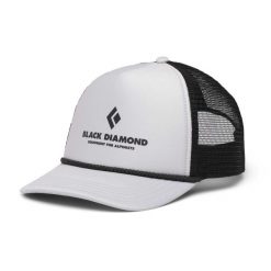 Czapka z daszkiem Black Diamond Flat Bill Trucker. Czarne czapki damskie Black Diamond, bez wzorów, sportowe. Za 104.65 zł.