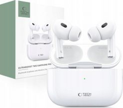 Słuchawki Tech-Protect Earphone Pro (THP2742) białe. Białe słuchawki bezprzewodowe TECH-PROTECT. Za 56.70 zł.