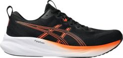 Buty męskie do biegania Asics Gel-Pulse 16 czarno-pomarańczowe 1011B962 001 44. Brązowe buty sportowe męskie Asics, bez wzorów, bez zapięcia, do biegania. Za 739.80 zł.