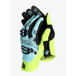 Rękawiczki rowerowe męskie Fox Flexair Glove Elevated. Niebieskie rękawiczki męskie FOX, bez wzorów. Za 161.99 zł.