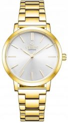 Zegarek Giewont Zegarek Damski Giewont Sapphire Złoto Srebrny GW2360-B2. Niebieskie zegarki damskie Giewont, srebrne. Za 216.95 zł.