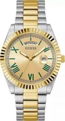 Zegarek męski Guess GW0265G14 srebrny. Szare zegarki męskie Guess, z aplikacjami, srebrne. Za 1,269.32 zł.