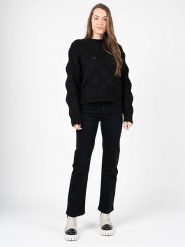Silvian Heach Jeansy "Regular" | CVA22050JE | Kobieta | Czarny. Czarne jeansy damskie Silvian Heach, bez wzorów, z bawełny. W wyprzedaży za 269.00 zł.