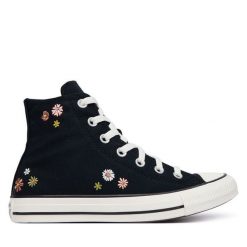 Trampki Converse. Czarne trampki i tenisówki damskie Converse, bez wzorów, bez zapięcia. Za 379.99 zł.