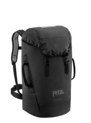 Plecak Petzl Transport 45L - black. Czarne plecaki męskie PETZL, bez wzorów, z materiału. Za 580.55 zł.