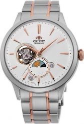 Zegarek Orient Zegarek męski Orient RA-AS0101S10B srebrny. Szare zegarki męskie Orient, bez wzorów, srebrne. Za 1,602.90 zł.