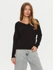 ViCOLO Sweter 22046S Czarny Regular Fit. Czarne swetry nierozpinane damskie ViCOLO, l, bez wzorów, z kaszmiru, bez kołnierzyka, bez ramiączek. Za 259.99 zł.