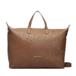 Torebka Valentino. Brązowe shopperki damskie Valentino, bez wzorów, bez dodatków. Za 989.99 zł.