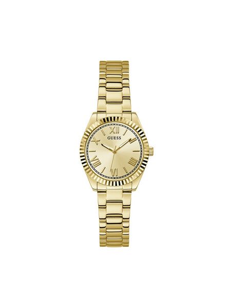 Guess Zegarek damski Mini Luna GW0687L2 Złoty. Żółte, analogowe zegarki damskie Guess, złote. Za 739.99 zł.