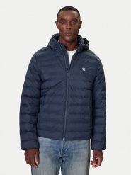 Calvin Klein Jeans Kurtka zimowa LV04RC511G Niebieski Regular Fit. Niebieskie kurtki męskie Calvin Klein Jeans, na zimę, m, bez wzorów, z jeansu, bez kaptura. Za 799.99 zł.