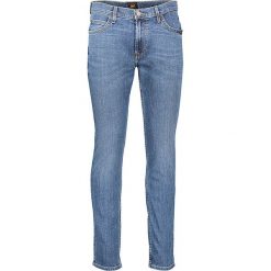 Dżinsy "Rider" - Slim fit - w kolorze niebieskim. Niebieskie jeansy męskie Lee, klasyczne. W wyprzedaży za 199.95 zł.