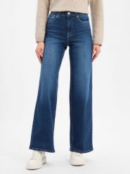 ONLY Dżinsy z szerokimi nogawkami Kobiety Jeansy niebieski, S/32. Niebieskie jeansy damskie ONLY, bez wzorów, z jeansu, eleganckie. Za 249.95 zł.