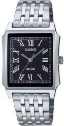 Zegarek Casio Casio Timeless MTP-B190D-1BVDF Zegarek męski czarna tarcza 32 mm. Czarne zegarki męskie Casio, bez wzorów. Za 309.99 zł.