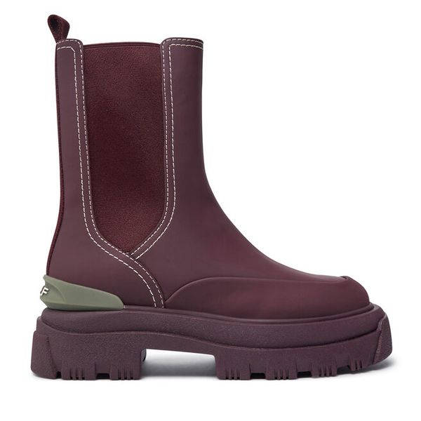 Sztyblety HOFF. Czerwone botki damskie HOFF, bez wzorów, bez obcasa, na płaskiej podeszwie, bez zapięcia. Za 399.99 zł.