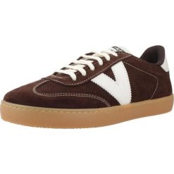 Buty VICTORIA BERLIN CICLISTA SERRAJE Brązowy. Brązowe obuwie trekkingowe damskie VICTORIA, z tkaniny, bez zapięcia. Za 298.99 zł.