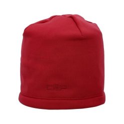 Czapka damska turystyczna CMP 6505313. Czerwone czapki damskie CMP, bez wzorów, z materiału, sportowe. Za 79.99 zł.