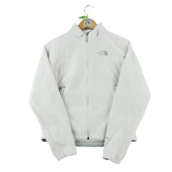 Kurtka polarowa WindWall dla kobiet. Niebieskie kurtki sportowe damskie The North Face, na zimę, l, bez wzorów, z materiału, bez ramiączek, bez kaptura, trekkingowe. Za 170.36 zł.